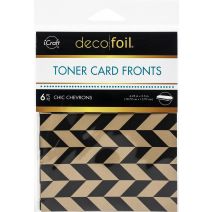  Deco Foil Kraft Toner Sheets 4.25"X5.5" 6/Pkg-Chic