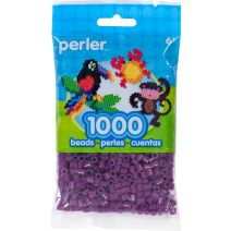  Perler Beads 1,000/Pkg-Mulberry