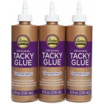  Aleenes Original Tacky Glue 8oz 3 Per Pkg
