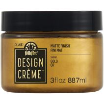  FolkArt Design Creme 3oz-Gold