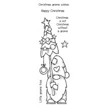  Woodware Clear Stamps 8"X2.6"-Tall Tree Gnome
