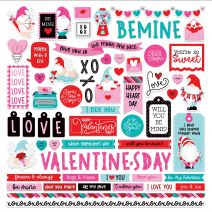  Tulla And Norberts Love Story Stickers 12 Inch X12 Inch Elements