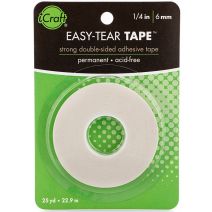  iCraft Easy-Tear Tape-.25"X25yd