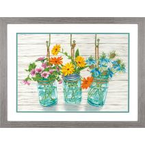  Paint Works Paint By Number Kit 20"X14"-Flowering Jars
