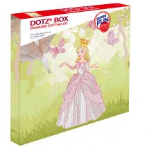 Diamond Dotz Diamond Art Box Kit 11 Inch X11 Inch Princess Adventure