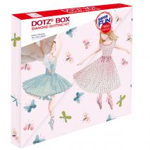  Diamond Dotz Diamond Art Box Kit 11 Inch X11 Inch Ballet Babes