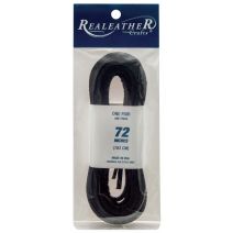  Realeather Paired Packaged Laces 1 Per 8 Inch X72 Inch Black