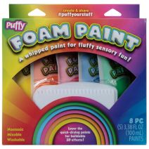  Puffy Foam Paint 5 Color Kit