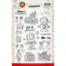  Find It Trading Yvonne Creations Clear Stamps-Christmas Scenery