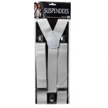  Suspenders White