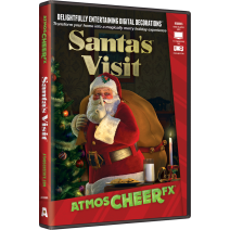  Santa Visit Holiday Digital Decorations
