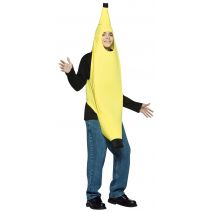  Rasta Imposta Lightweight Banana Costume, Yellow, Teen Size 13-16