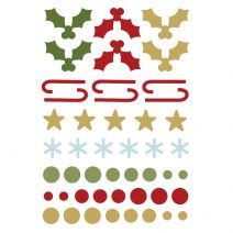  7331 Classic Christmas Enamel Dots Shapes