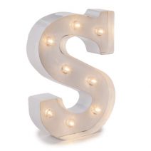  Darice Light Up White Marquee Letters, 9.875 inches, Small