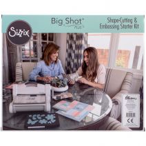  Sizzix Big Shot Plus Starter Kit (US Version)-White W/Gray