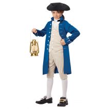  Paul Revere Boy Costume, One Color, Extra Large