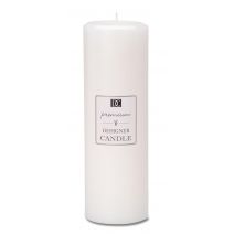  Pillar Candle White Linen Scented 2.8 X 8.8 Inches