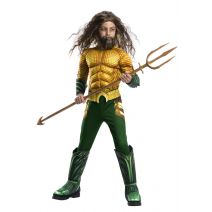  Boys Aquaman Movie Child'S Deluxe Costume, Medium