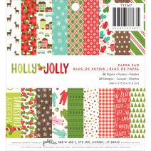  Holly Jolly Collection Christmas 6 X 6 Paper Pad