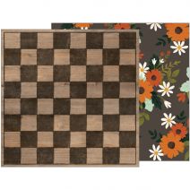  Warm And Cozy Collection 12 X 12 Double Sided Paper Checkerboard