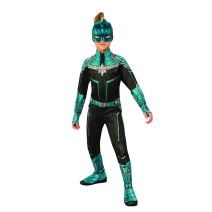  Captain Marvel Child'S Kree Suit Girl'S Costume, Small