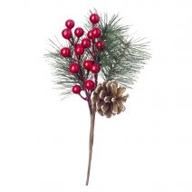 Christmas Floral Pinecone and Berry Pick