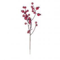  Christmas Floral Red Christmas Berry Picks