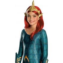  Girls Aquaman Movie Deluxe Mera Tiara Costume Headwear