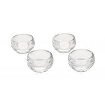  1029-31 Glass Tealight Holder Bowl Shape 2 Inches