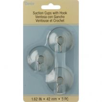  Darice Suction Cups W/Hooks 42mm 3PC