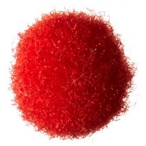  5mm Acrylic Pom Poms   Red   40 Pack
