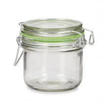  Darice Mini Glass Jar with Locking Lid: Clear, 3 x 3 inches