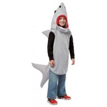  Boys Sand Shark One-Piece Halloween Costume Medium (7-10)
