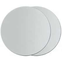  Round Glass Mirror 3 Inches