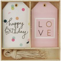  Lucky Dip Collection Gift Tag Box Happy Birthday