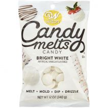  Wilton Candy Melts Flavored 12oz Bright White, Vanilla