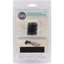  Sizzix Accessory Replacement Die Brush Rollers And Foam Pad For Waferthin Dies