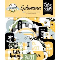  Echo Park Cardstock Ephemera 33/Pkg-Icons, Bee Happy