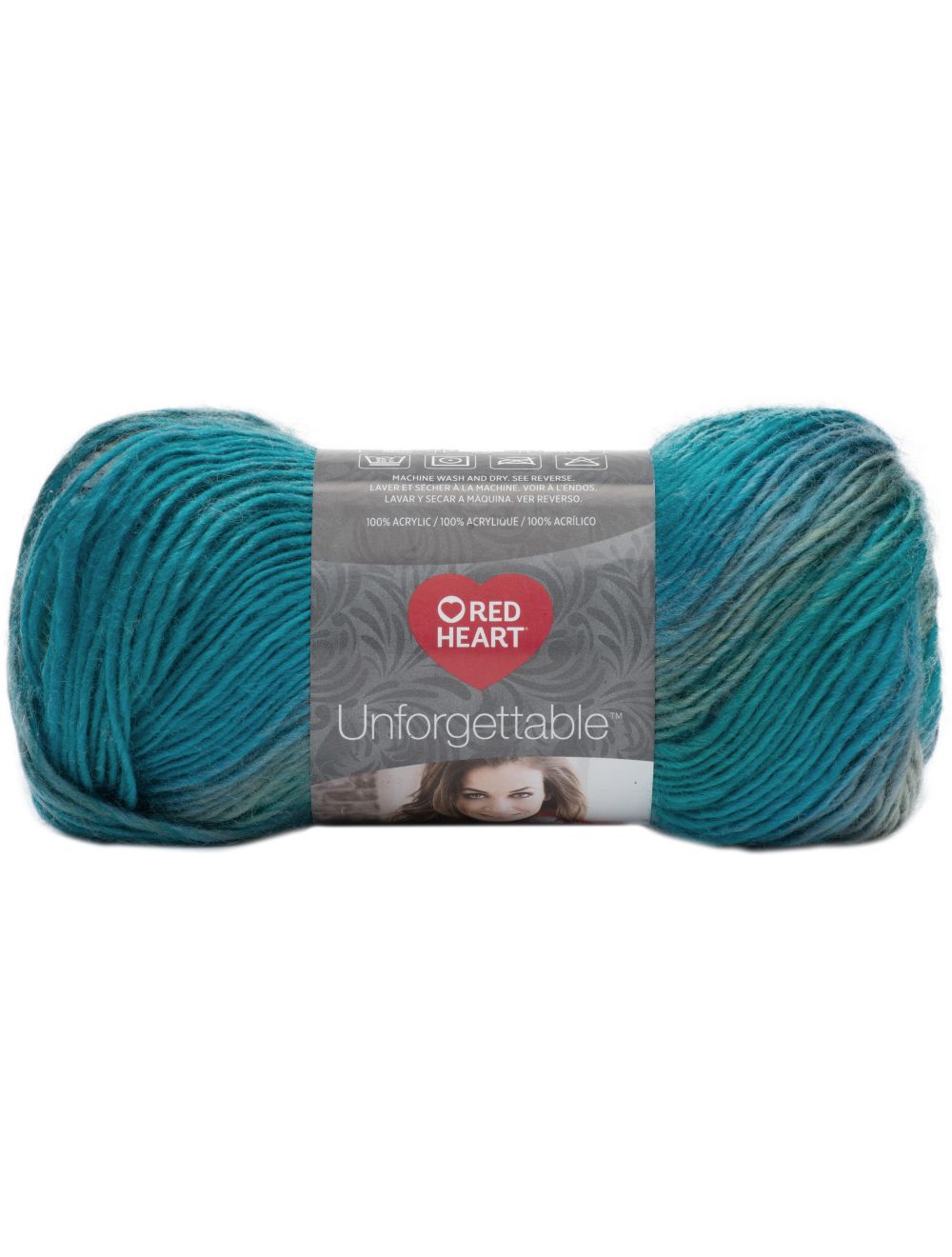 RED HEART Boutique Unforgettable Yarn, Tidal