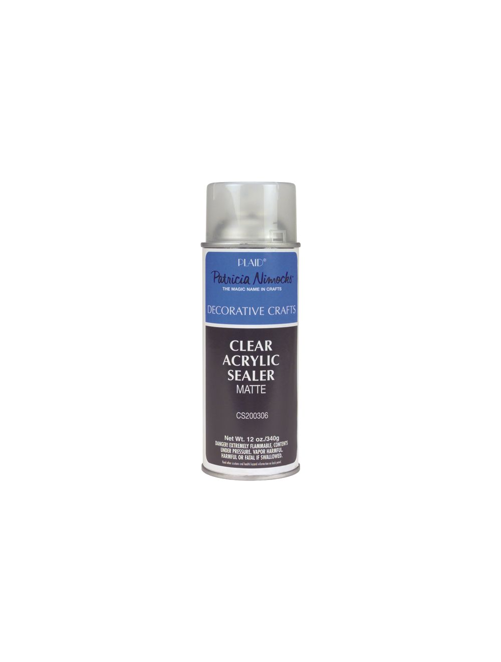 Clear Acrylic Sealer Aerosol Spray 12oz-Matte (NM01131012)
