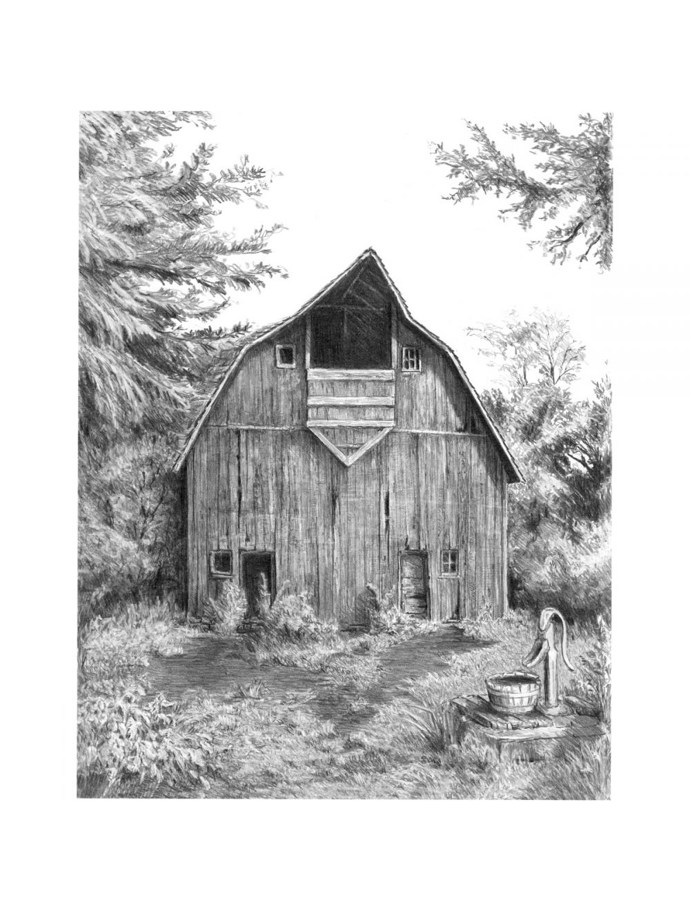 Royal & Langnickel Sketching Old Country Barn SKBN1 